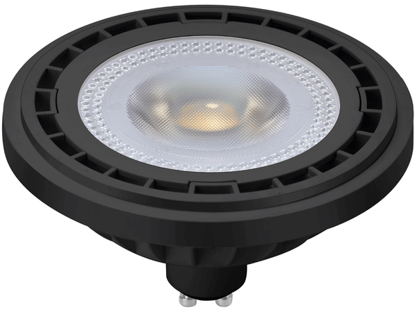 Żarówka AR8037 GU10 AR111 czarna LED 6W 4000K neutralna