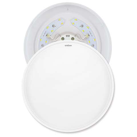 Łazienkowa LAMPA sufitowa SOLA LED 24W 4000K 02785 Ideus plafon OPRAWA ścienna KINKIET okrągły IP44 biały