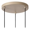 Wisząca potrójna lampa Lambres 45410/13/41 Lucide nad wyspę szara