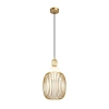 Metalowa zwisająca lampa Levitation MOD376PL-01G1 druciana mosiądz