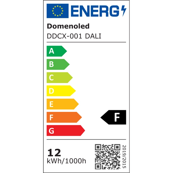 Regulowany reflektorek magnetyczny DALI 1150 Domeno LED 12W 2700-6000K czarny