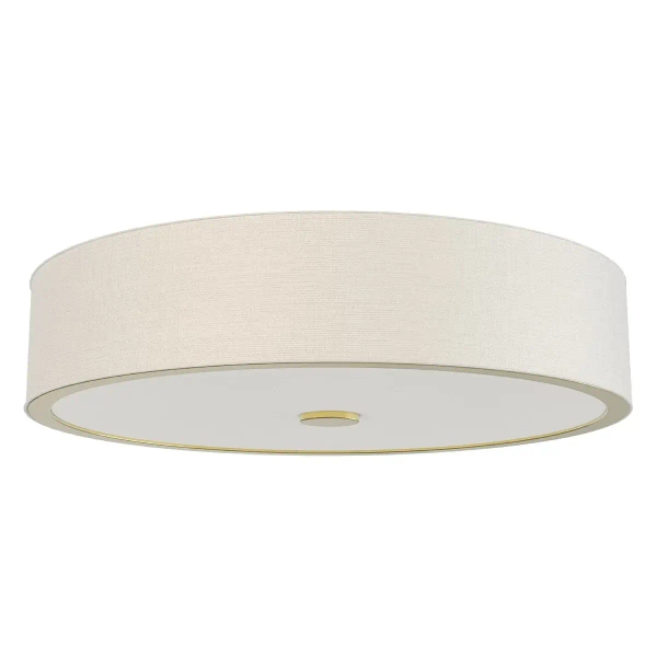 Lampa sufitowa do sypialni Zalindro PL Old Gold 74 OR86034 biała złota