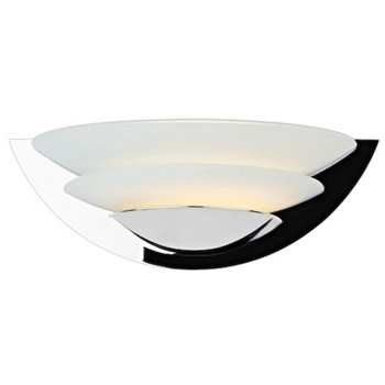 Salonowy kinkiet ścienny Una UNA0750 Dar Lighting szklany biały