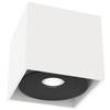 LAMPA sufitowa Cardi l Small Bianco / Ufo Nero Orlicki Design metalowa OPRAWA downlight kostka biała czarna