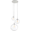 LAMPA wisząca AVIA 10414309 Kaspa szklana OPRAWA zwis kaskada przezroczysta