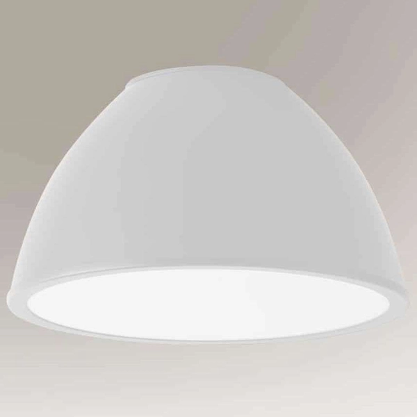 Plafon LAMPA sufitowa SASEBO 7969 Shilo okrągła OPRAWA metalowa industrialna biała