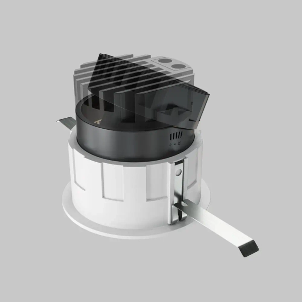 Sufitowa wpuszczana lampka Wise DL057-10W3K-W LED 10W 3000K biała