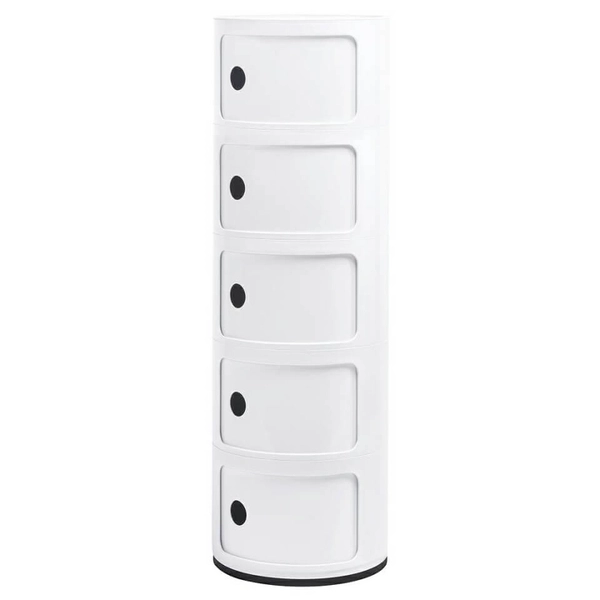 Szafka kolumnowa Combi BB-02C(N).WHITE do salonu biała