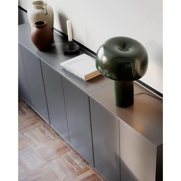 Nocna lampka stołowa Lean on me 4024530-2501 grzybek ciemnozielony