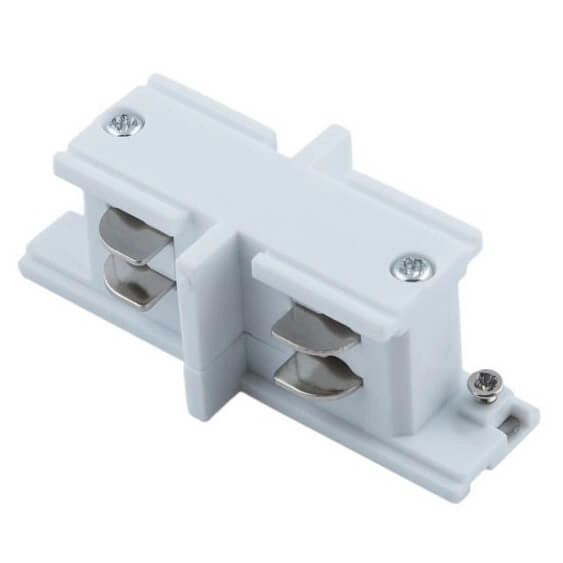 Konektor do szyn 3-fazowy prosty Blaupunkt KS3W biały