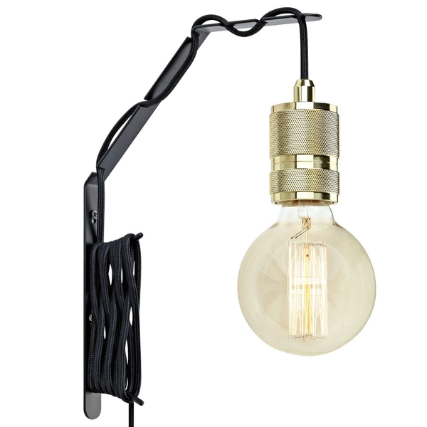 Wspornik WALL 106865 Markslojd metalowy UCHWYT podstawa do lampy ściennej czarny