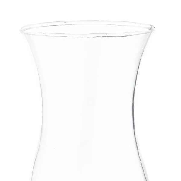 Szklana ścienna lampa do łazienki Vestry VES0750 wazon IP44 chrom