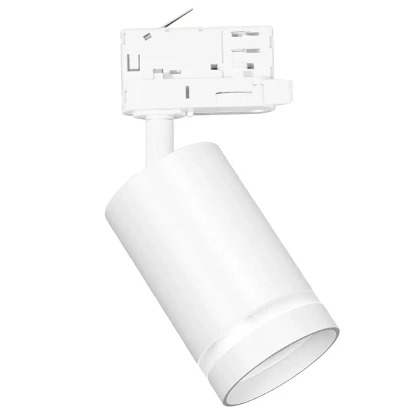 Lampa do zestawu szyn 3-obwodowych Pipe ML2307 tuba biały