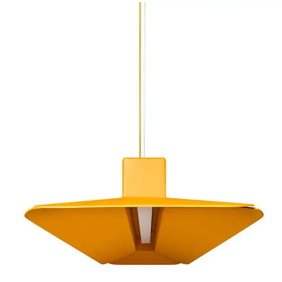 Dekoracyjna lampa wisząca Yottsu YOC653P02 LED 24W 3000K liniowa żółta