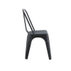 Krzesło PARIS czarne 5900168835863 wys. 86 cm do jadalni