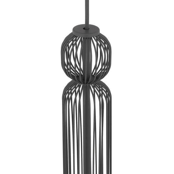 Klosz do lampy druciany CAMELEON SINGLES 12210 jedwabisty grafit