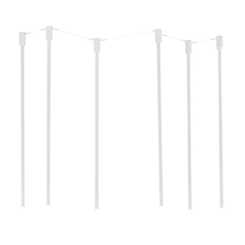 LAMPA sufitowa ALHA N 9402 Shilo metalowa OPRAWA downlight sople tuby białe