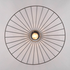 Nasufitowa lampa Chapeau R61451032 RL Light kapelusz japandi czarna