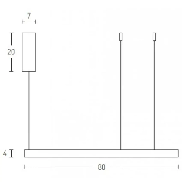 Nad łóżko wisząca lampa 2007 LED 53W 3000K ringowa złoty