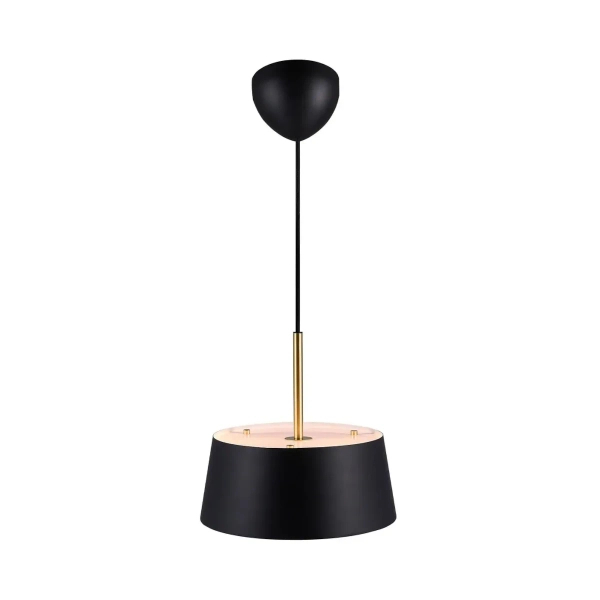Okrągła lampa wisząca Clasi 2312603003 do salonu czarny