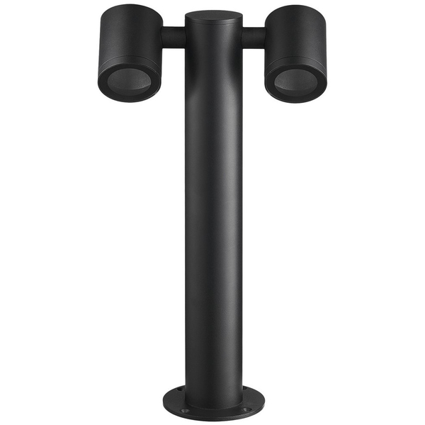 Ogrodowa LAMPA słupek KETTO EKO8340 Milagro regulowana OPRAWA metalowe reflektorki stojące outdoor IP44 czarne