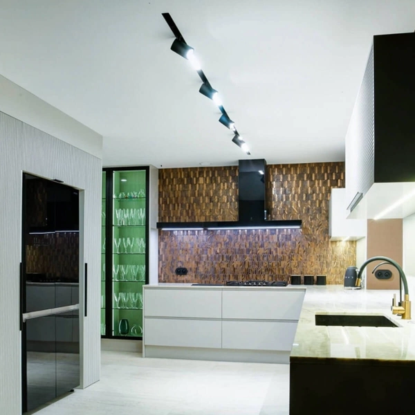 Reflektor sufitowy na szyny Sun LP-557-MAG-BK LED 15W 3000K czarny