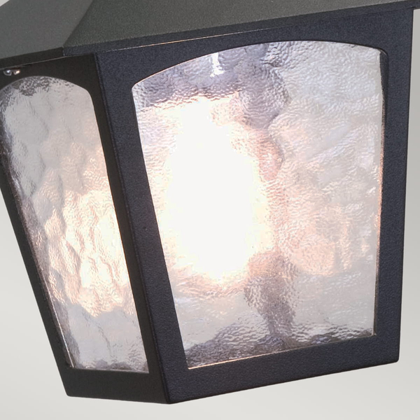 Oprawa wisząca na taras York BL6B-BLACK Elstead styl angielski lampion czarny
