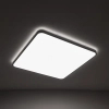 Plafon do salonu AGNES SQUARE 10993 LED 64W 3000K IP44 biały