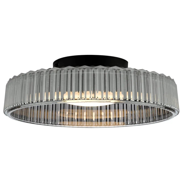 Ledowa lampa sufitowa Leena LEE5222 LED 16W 2700K okrągły przydymiony