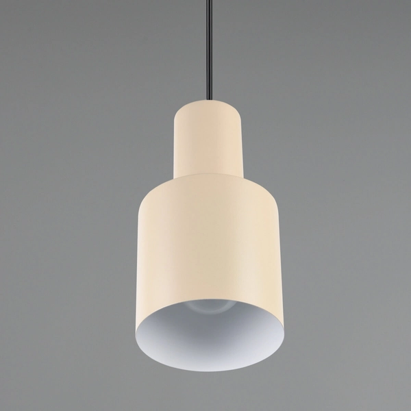 Regulowana lampa zwisająca ELIOR DL144319400 Trio zwis do jadalni beżowa