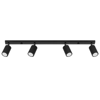 Lampa sufitowa na listwie KARBON SL.1584 tubki regulowane czarne