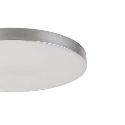 Nowoczesna LAMPA sufitowa TESIA 3315 Rabalux okrągły plafon LED 36W 4000K do salonu srebrny