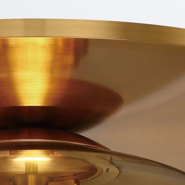 Retro lampa sufitowa Nottingham QN-NOTTINGHAM-F-L-AB szklana mosiądz