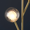 Podłogowa lampa hampton L&-196693 Light& gałązki balls mosiądz czarna