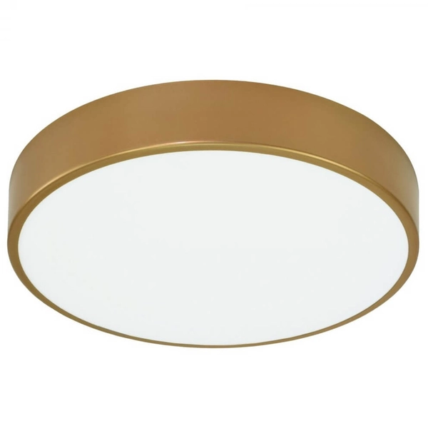 Złoty plafon salonowy 137623621078 z czujnikiem ruchu