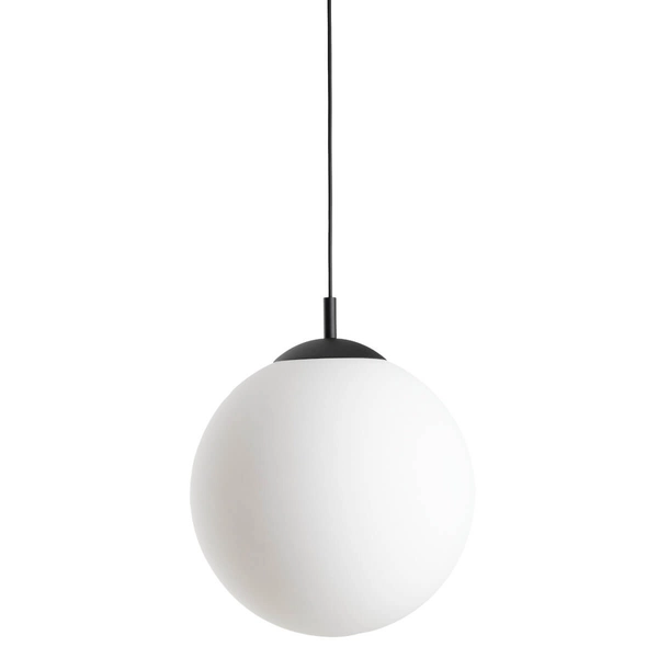 Lampa wisząca nad wyspę Esme 5670 bubble zwis ball biała czarna