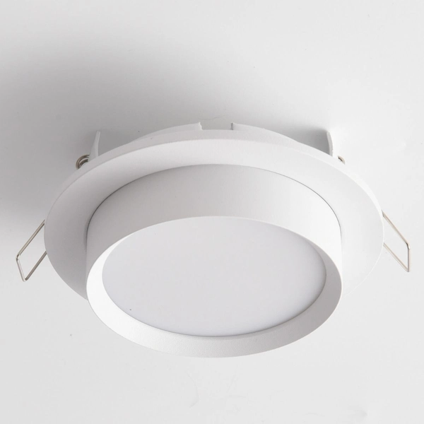 Oprawa podtynkowa Hoop DL086-GX53-RD-W do salonu biała