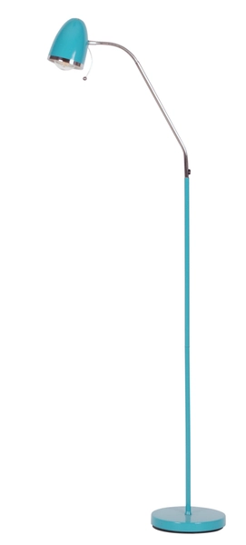 Kierunkowa lampa podłogowa Kajtek K-MT-201 turkusowa