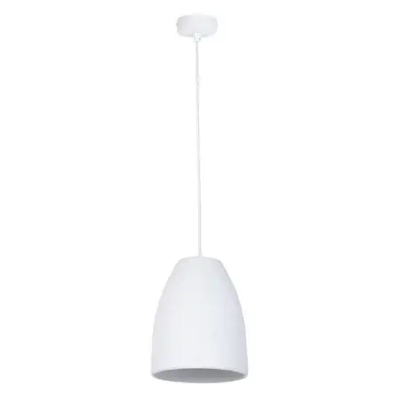 Wisząca lampa do salonu Nora 41379 nad stół kuchenna biała
