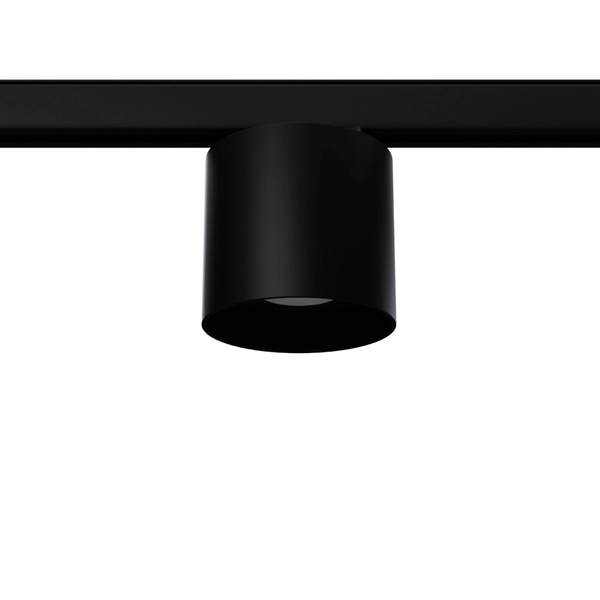 Sufitowa lampa do szyny trzyfazowej  MIKA MYL.00305 z żarówką tuba czarny