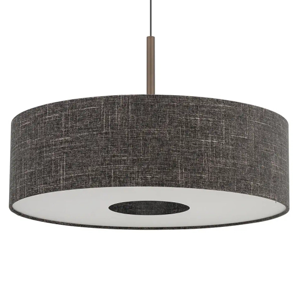 Regulowana lampa wisząca AMARELA 11660 z tkaniny brązowa