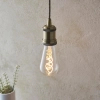 Żarnikowa żarówka gruszka Twist E27 107771 LED 4W 2200K przezroczysta