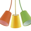 Lampa dziecięca sufitowa Wire 2106 TK Lighting z tkaniny kolorowa