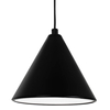 Nowoczesna lampa wisząca Acustica MSE010100332 Moosee LED 13W 3000K czarna