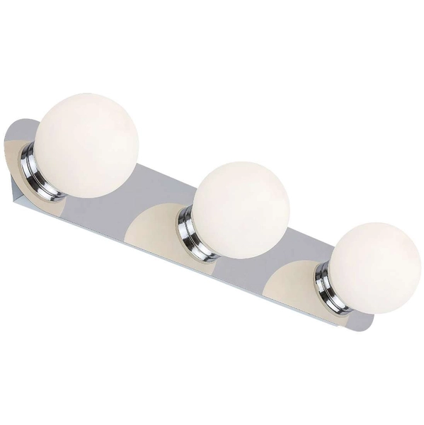 LAMPA sufitowa BECCA 2112 Rabalux łazienkowa OPRAWA szklane kule balls IP44 białe chrom