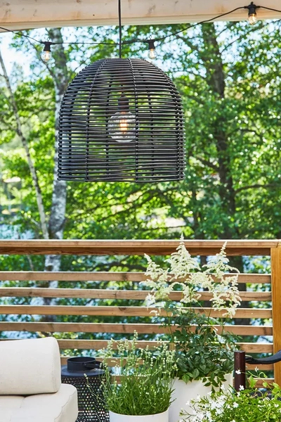 Ogrodowa girlanda świetlna LED 2,4W 5,5m łańcuch czarny