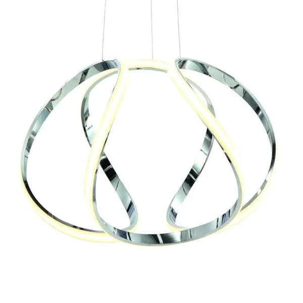 Designerska lampa wisząca GLOVE ML3808 LED 50W 4000K do salonu czarna