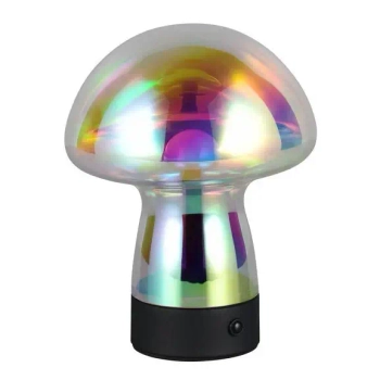 Nocna lampka grzybek DOOLEY R54981153 LED 1,5W 3000K przezroczysty szary