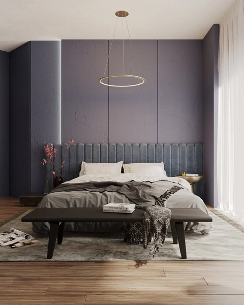 Okrągła lampa wisząca Queen pierścień nad stół LED 19W 3000K złoty