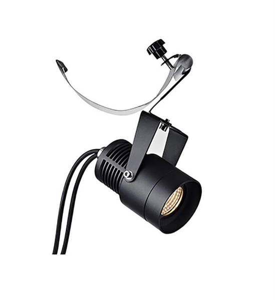 Ogrodowa lampa wbijana Garden kierunkowa LED 9W 3000K czarna